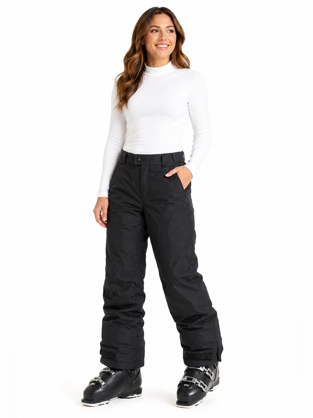 Champion Women’s Black Insulated Ski/Snow Pants – Size Small